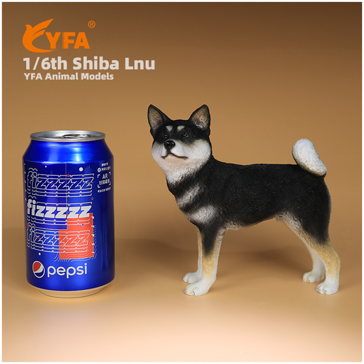 JJM 1/6 Shiba Inu Dog Pet Figure Animal Car Decoration Model Xmas Kids Toys  Gift