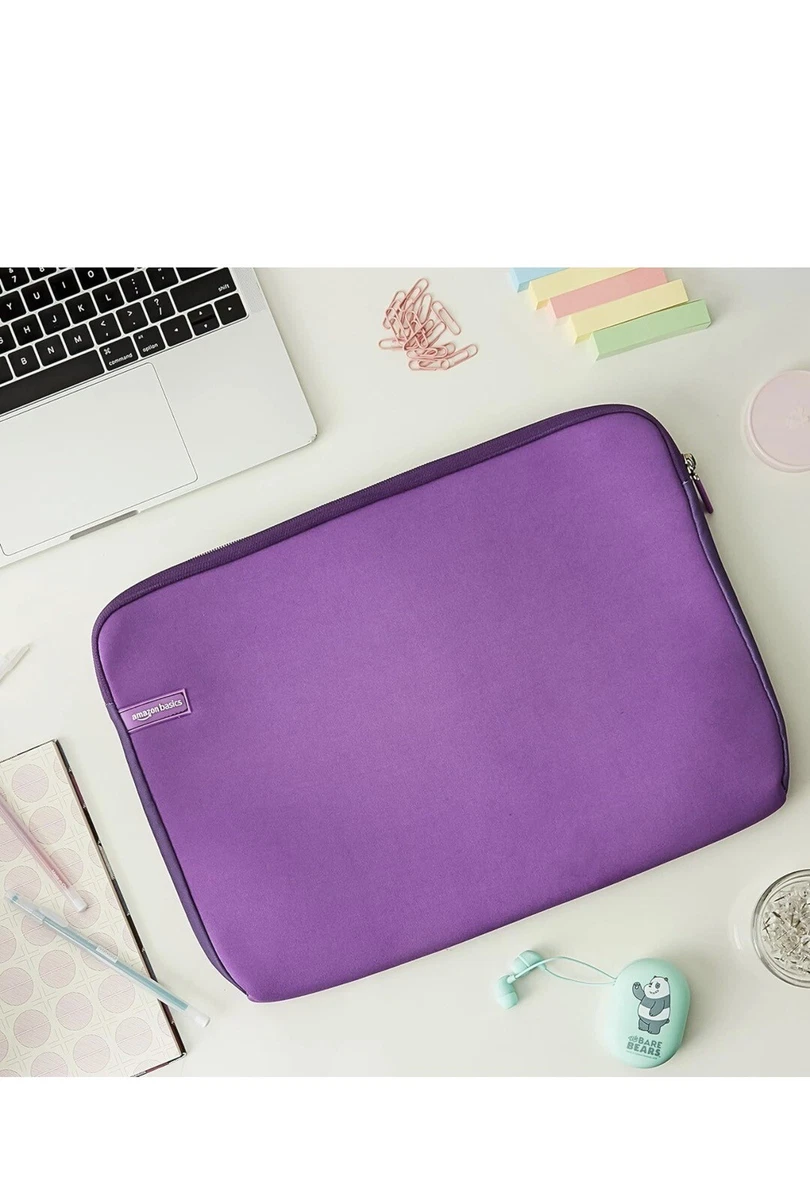 Amazon Basics 15.6 Inch Laptop Sleeve Purple