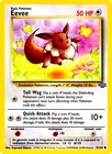 Eevee 51/64 Jungle 1999 Pokemon Card NEAR MINT - Mint WOTC