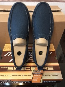 skechers milford navy