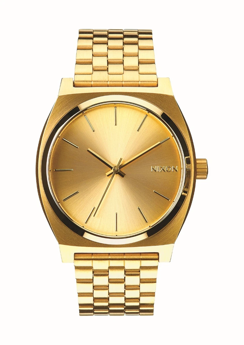 Nixon Unisex Orologio In Pelle, Quadrante Blu, Quarzo, Impermeabile 100m - 4