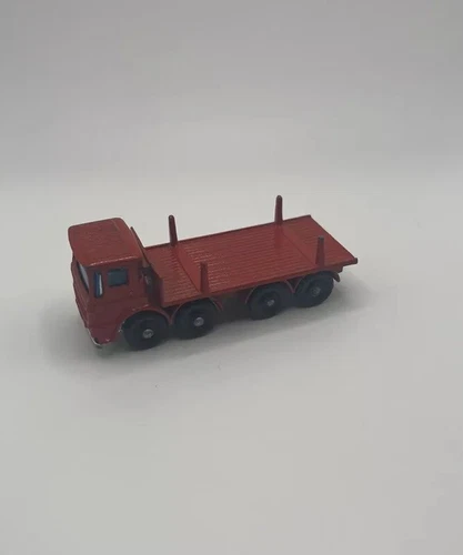 Vintage 1960s Lesney Matchbox Series No 10 RED PIPE TRUCK Toy Die-Cast Car