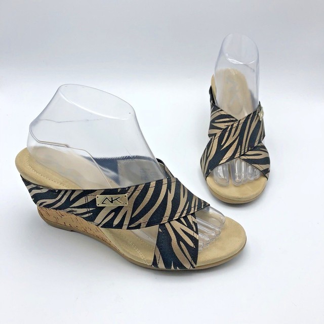 anne klein teela wedge sandal