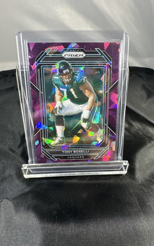 2022 Panini Prizm - Tony Boselli #137 Purple Ice Prizm /225