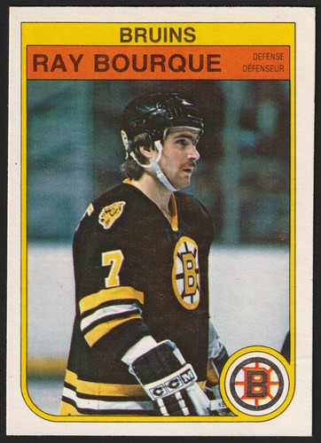 Ray Bourque #7 1982 O-Pee-Chee card