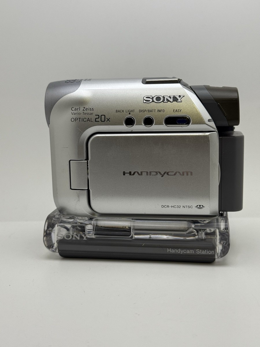 SONY Handycam 42倍光学ズーム 32GB Sony DCR-HC32 Camcorder - Silver for sale online | eBay