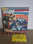 GI JOE VINTAGE 1984 OPERATION SANDSTORM CASSETTE TAPE LISTEN ‘N LOOK W/BOOK RARE