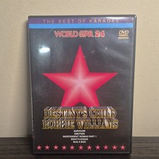 World Star Best of Karaoke DVD Destiny's Child Robbie Williams Pop English
