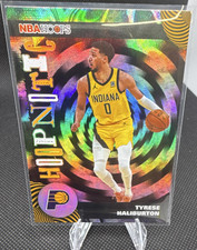 Topps NBA Hoops 2024-25 Hoopnotic Insert Tyrese Haliburton CASE HIT 