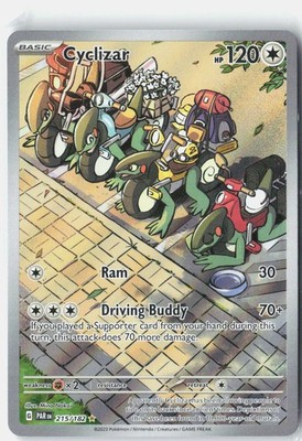 Cyclizar - SV04: Paradox Rift 215/182 Pokemon Card Holo | eBay
