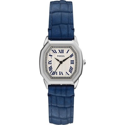 FOSSIL HARLOW DAMEN UHR BLAU
