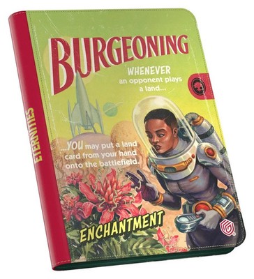 NEW!Ultimate Guard Zipfolio 360 Xenoskin Binder - Edge of Eternities: Burgeoning