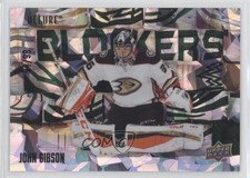 2022-23 Upper Deck Allure Blockers Green 94/99 John Gibson #BL-21 11vp