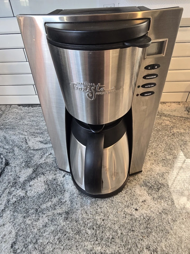 Starbucks Barista Aroma Grande 12 tazas cafetera programable jarra térmica Foto 2 de 4