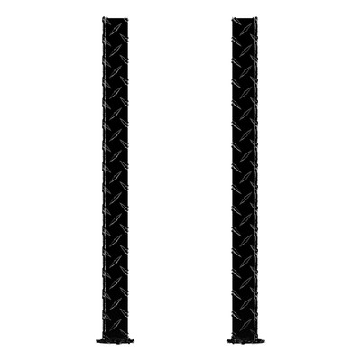 UWS SM-LEGS-BLK Replacement Black Aluminum Truck Side Tool Box Legs (1 Pair)