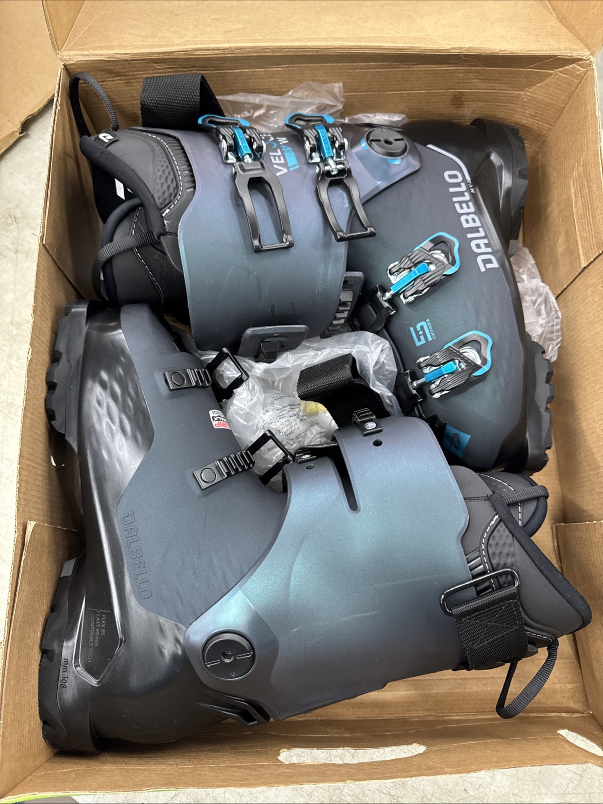 SALOMON STIVALI DA SCI DALBELLO VELOCE 85 W GW NUOVI