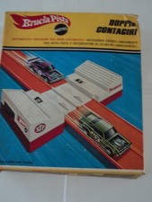 BRUCIAPISTA DOPPIO CONTAGIRI Mattel 1970 art. 6476 PISTA HOT WHEELS automobiline