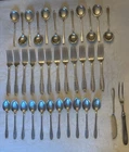 Leonora by International Sterling Silver Flatware Set – 37 Pieces – No Monogram