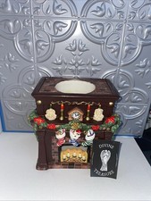 Partylite Hearthside Aroma Scioglie Scaldavivande, Mantello Natalizio Camino e Calza