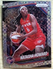 Natasha Howard 2025 Panini Prizm WNBA Checkerboard Prizm #54 Indiana Fever