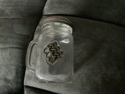 Monkey Shoulder Whiskyglas Krug Einmachglas mit Deckel