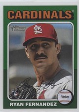 2024 Topps Heritage High Number SP Green Border Ryan Fernandez #702 1i5e