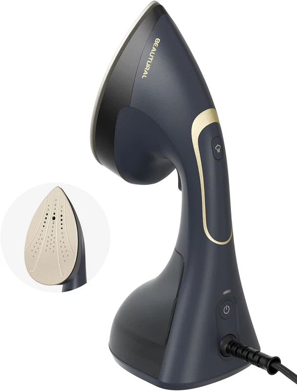 BEAUTURAL 2-in-1 Handheld Steamer Iron 1200W