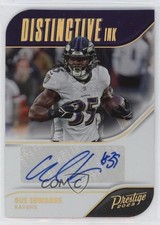 2023 Panini Prestige Distinctive Ink Signatures Gus Edwards #DINK-13 Auto 1k3z