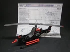 GI Joe 2008 Cobra FANG Gyrocopter Complete Vehicle w Blueprint No Figure