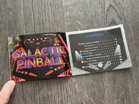 Galactic Pinball Virtual Boy Nintendo 1995 CIB Complete w/ Box, Manual Tested