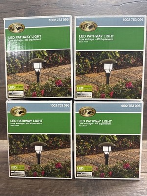 4 Pack Hampton Bay LED Pathway Light Low Voltage 4w Equivalent