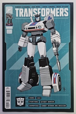 Transformers #25 - Cover E - 1:50 Incentive Variant Cover By Dan Mora (2025)