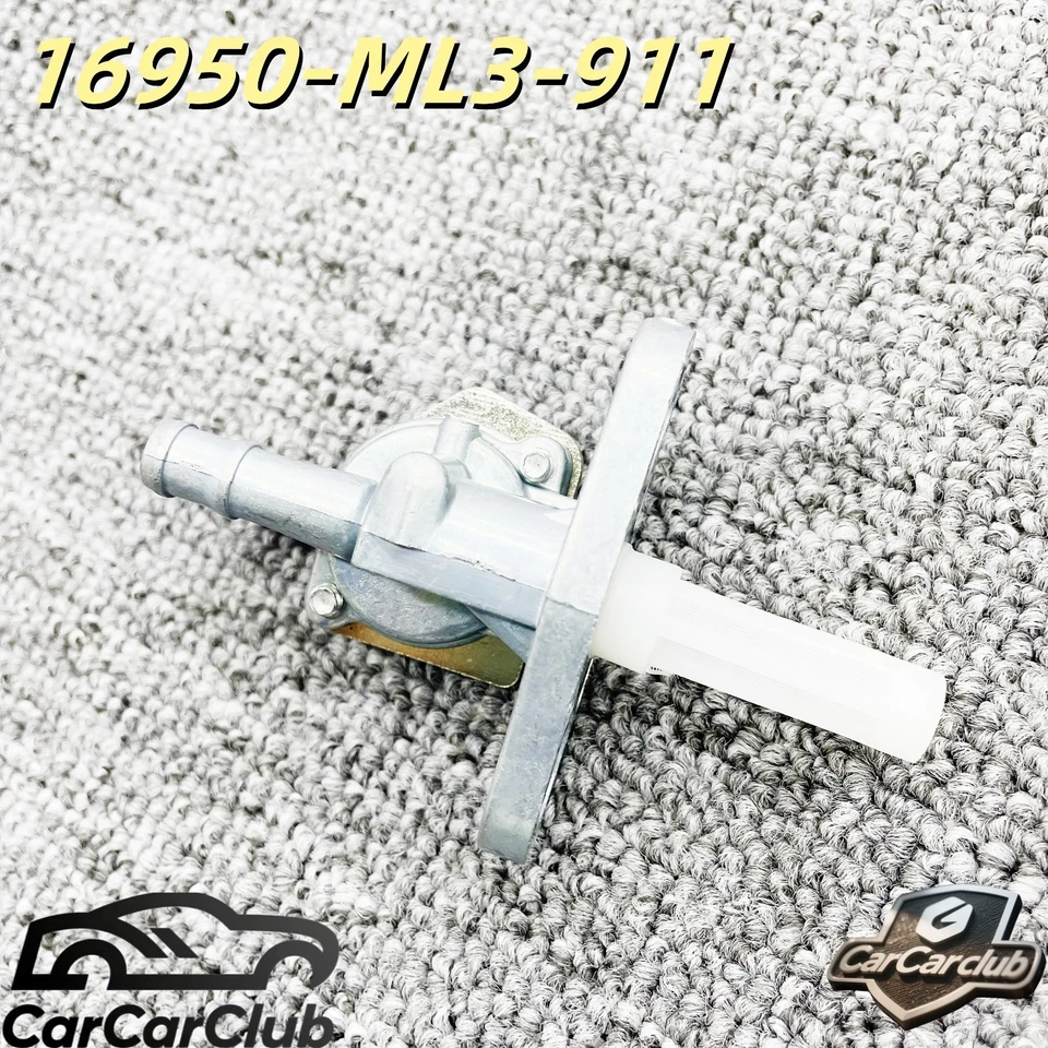 Válvula de palanca de combustible 16950-ML3-911 compatible con 78-07 Honda CR125R CR250R CR450R Foto 4 de 4