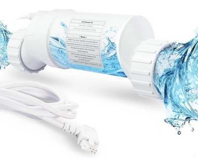 Fexhull Salt Water Chlorinator System, Salt Cell up to 40,000Gal In-Ground Pool