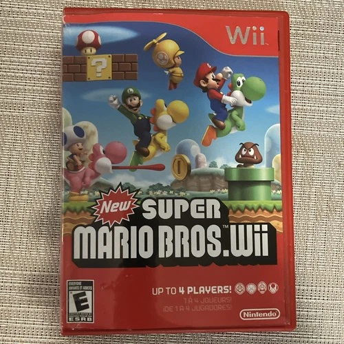 Nintendo New Super Mario Bros. Wii Nintendo Wii Multiplayer Manual Included