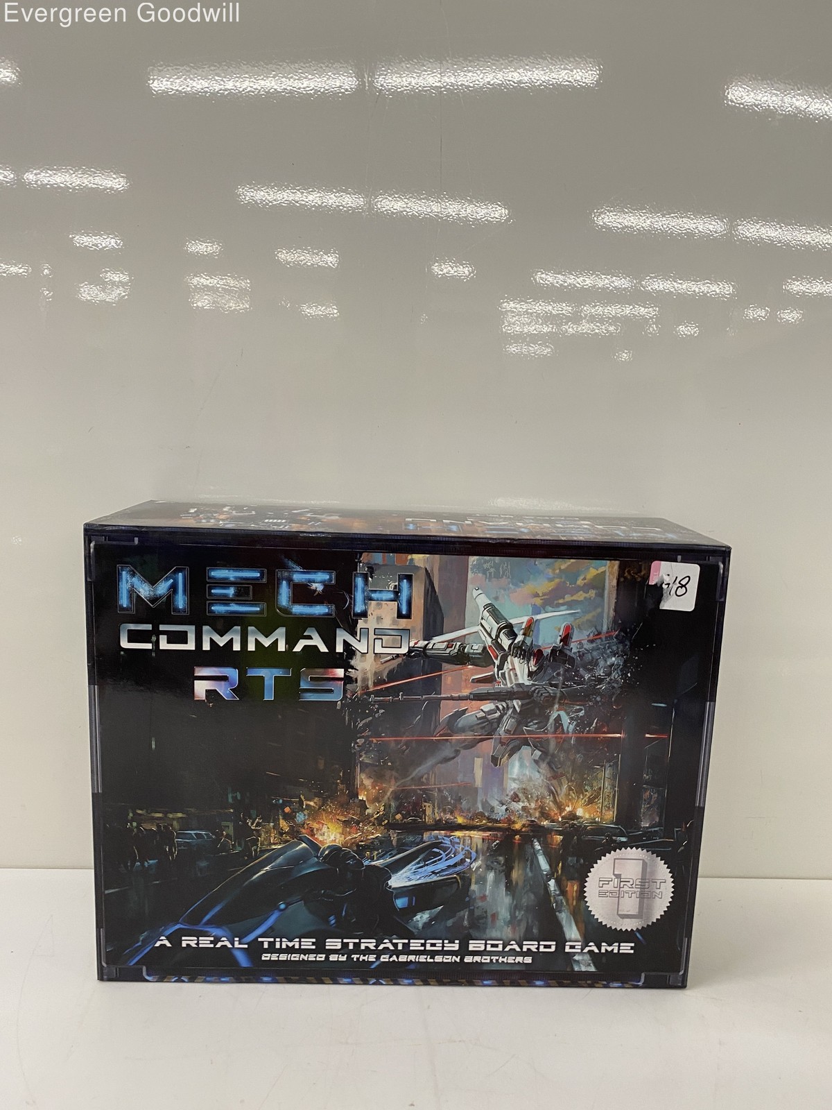 Mech Command RTS real-time strategy board game used