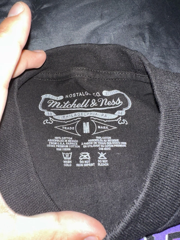 Houston Astros x DJ Screw 2000s Era Black/Purple T-Shirt Size M 06/27/25 - Image 2 of 3