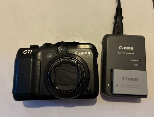 Canon PowerShot G11 Digital Camera 10.0MP Made In Japan Excellent Working Cond.
