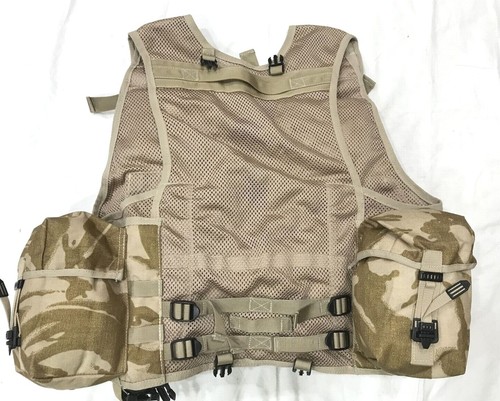 Genuine British Waistcoat Man's General Service OPS Desert DPM Nearly New #4632 - Picture 8 of 8