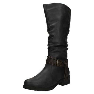 Ladies Rieker Fleece Lined Knee High Boots 91694