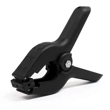 Black Plastic Spring Clamps, 8 Pack 4.5 Inch Large Nylon Spring Clips Heavy Duty