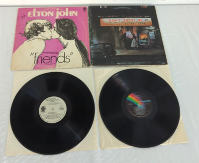 Elton John Friends Original Soundtrack Vinyl Record LP Don't Shoot Me