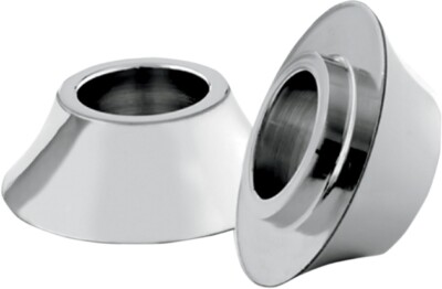 RC Components Tapered Front Axle Spacers Chrome #HD-SPCR-1C Harley Davidson