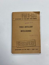 OAG) United States US Army Field Artillery Intelligence Division Corps 1948 PB