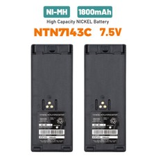 2PC 7.5V NTN7143 NTN7144 Battery for MOTOROLA HT1000 MTS2000 MT2000 GP900 GP1200