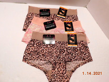 NEW Maidenform 3 Pair One Fab Fit Boyshort Tagless S/5 Multi-Color 40760 NWT