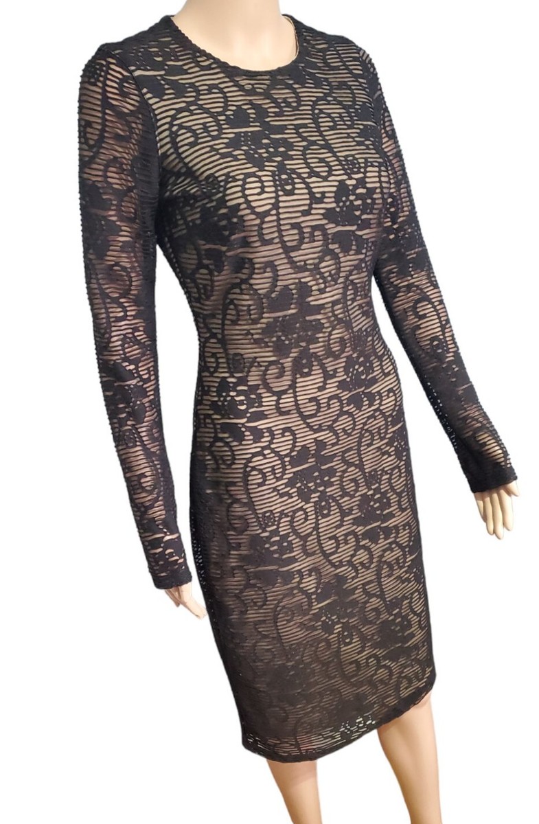 belle badgley mischka lace dress Jewel Badgley Mischka Maya Strapless Lace Midi Dress - 10