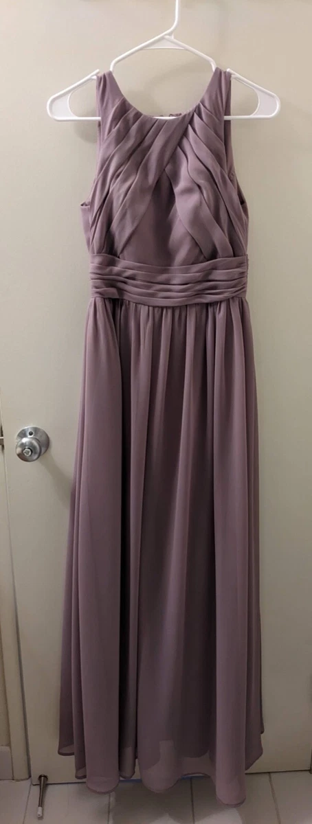 Azazie Harper Bridesmaid Dress Size A2 Dusk eBay