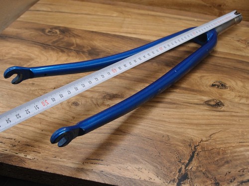 steel rigid fork Tange 9.E made in Japan steel CRMO for 700C wheels - Picture 21 of 21