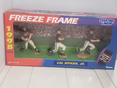 Cal Ripken, Jr. - 1998 Freeze Frame   Features Three Action Poses of Cal Ripken
